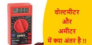 Voltmeter in hindi