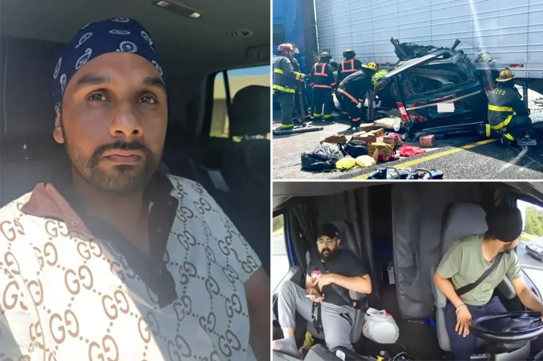 Harjinder Singh Florida Truck